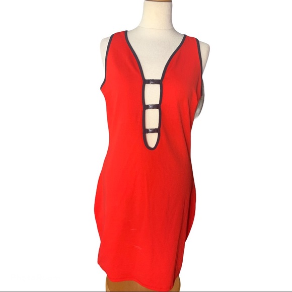 Fashion Nova Dresses & Skirts - Fashion Nova Red Bodycon Dress